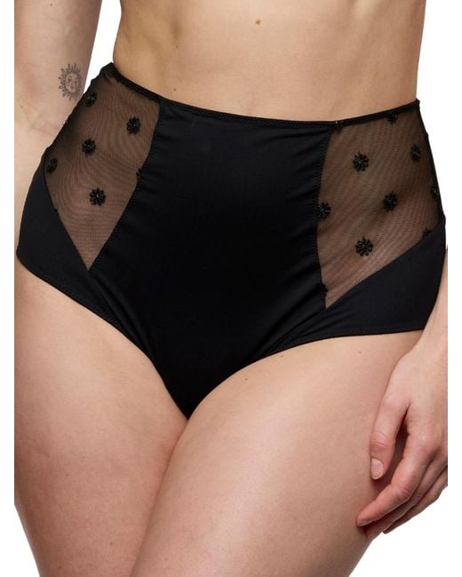 Marie Jo Black Daisy Full Brief Polyamide