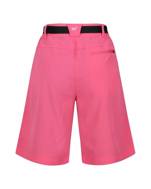 Regatta Red Xert Stretch Bermuda Walking Shorts