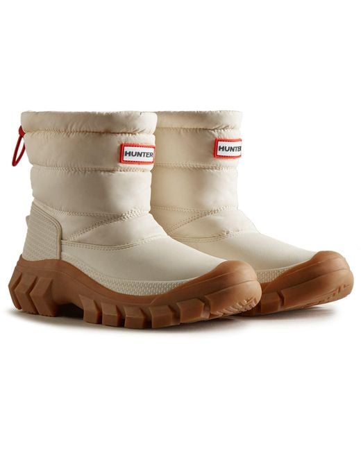 Hunter Natural Wfs2108Wwu-Wwg Intrepid Short Snow Boots