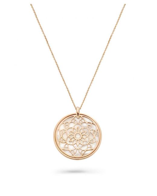 Orphelia White 'Madelene' 925 Sterling Chain With Pendant