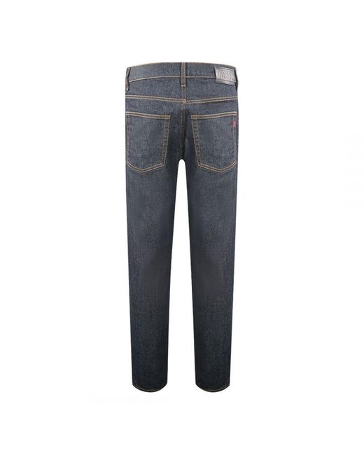 DIESEL Blue D-Strukt 009Hf Dark Jeans for men