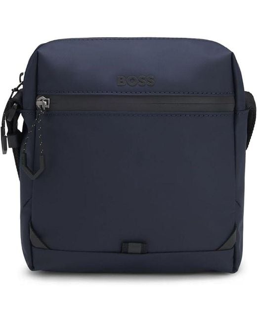Boss Blue Stenson Ns Zip Shoulder Bag for men