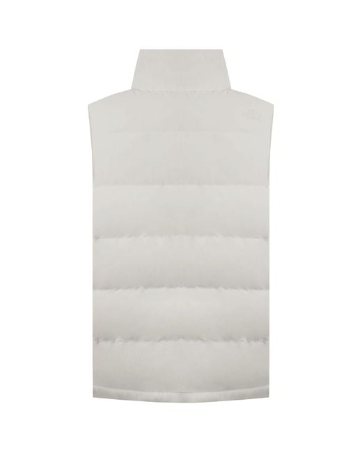 The North Face Gray Down Padded Gilet