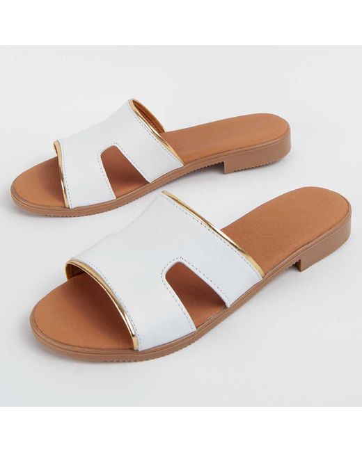 Purapiel Brown Sandal Hacca Leather
