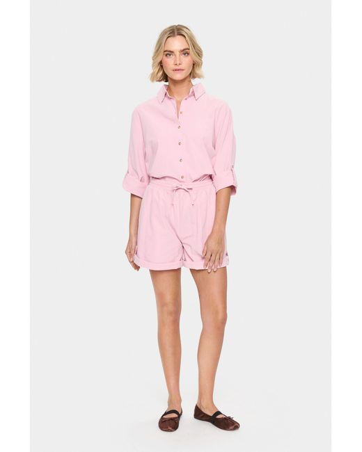 Saint Tropez Short Regular Fit Pink Nectar Pink