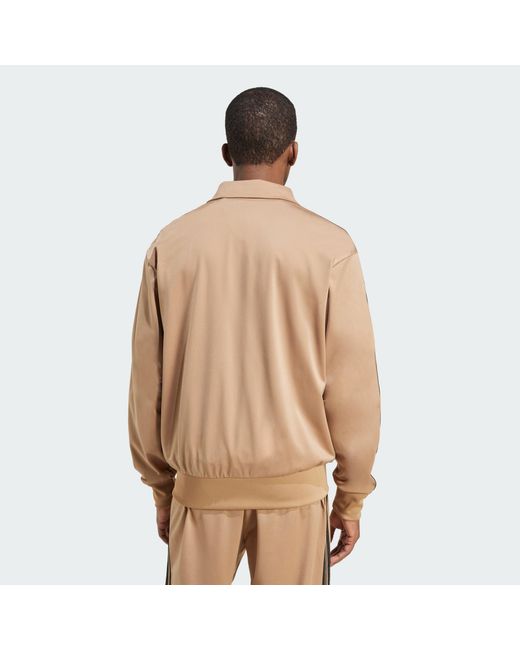 Adidas Originals Natural Adicolor Classics Firebird Track Top for men