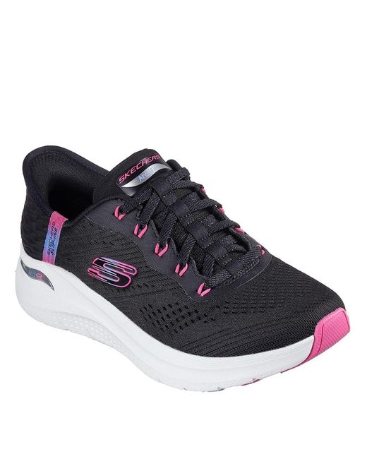 Skechers Blue Slip Ins Arch Fit 2.0 Easy Chic Running Sneakers