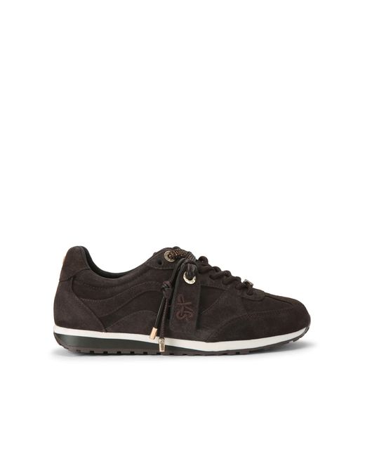 KG by Kurt Geiger Black Suedette Lorelei Sneakers