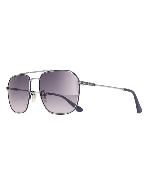 Police Gray Aviator Shiny Palladium Smoke Gradient Splf64 Octane 1 for men