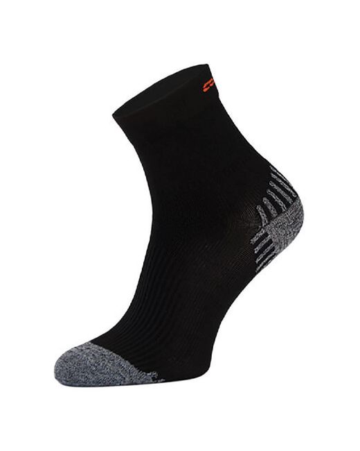 Comodo Black 1 Pack Low Cut Ankle Compression Running Socks for men
