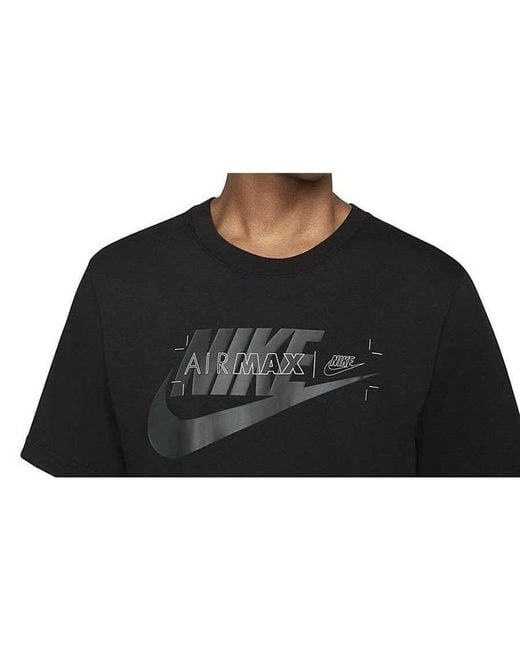 Nike Black Sportswear Air Max T Shirt for men