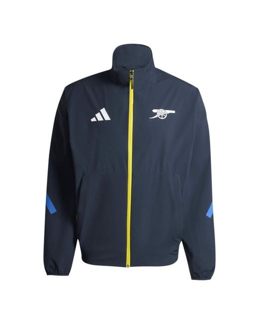 Adidas Blue Afc Anth Jkt for men