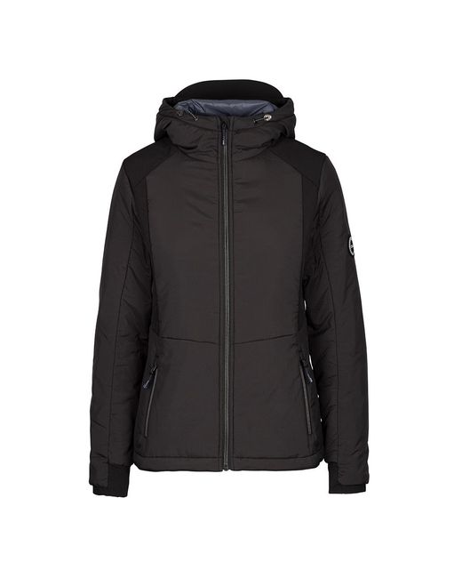 Trespass Black Ladies Courtney Dlx Padded Jacket