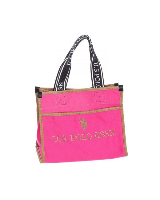 U.S. POLO ASSN. Pink Beuhx5999Wua Shopping Bag