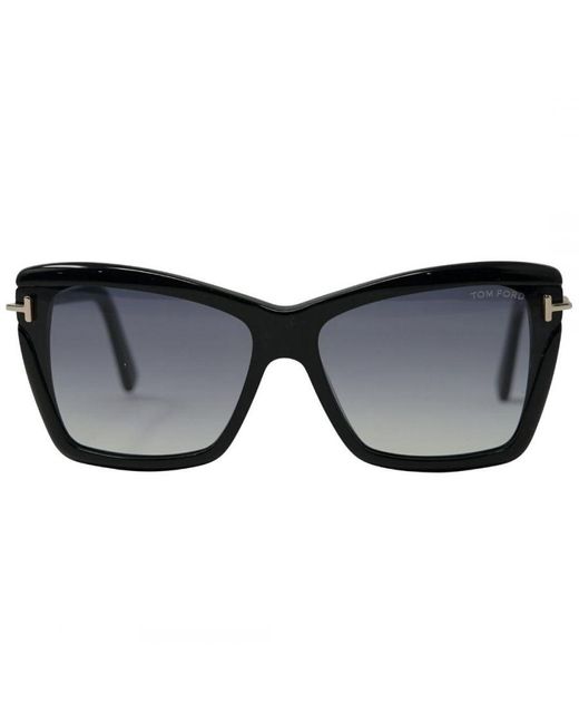 Tom Ford Black Leah Ft0849 01B Sunglasses