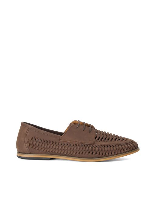 Dune Brown Brinkley Nubuck Moccasin for men