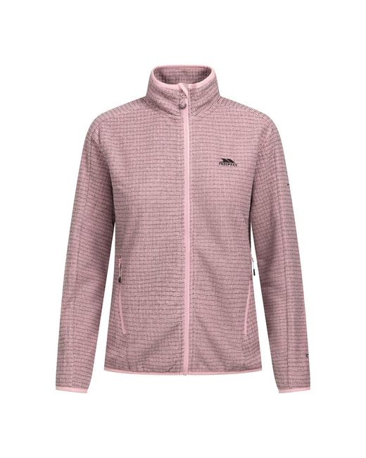 Trespass Purple Ladies Celia Fleece Jacket (Carnation)
