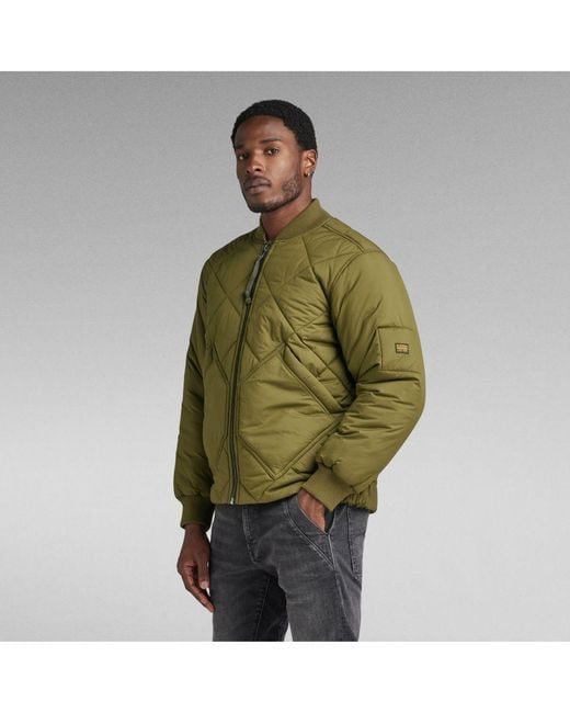 G-Star RAW Green G-tar Diaond Qty Jacket X An for men