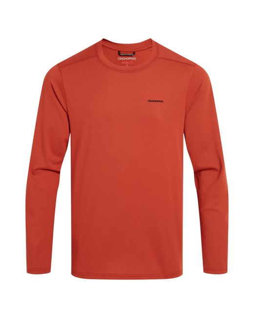 Craghoppers Red Abel Nosilife Long-Sleeved T-Shirt Beach) for men