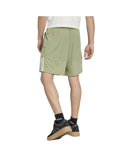Adidas Green Training Shorts for men