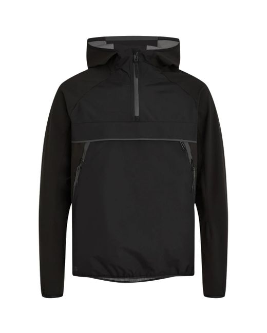 Belstaff Black Airside Half-Zip Pullover Jacket for men