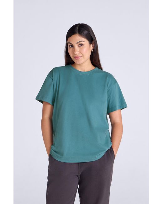 Mountain Warehouse Blue 'Idol' T-Shirt Cotton Relaxed Fit Comfy Casual Tee