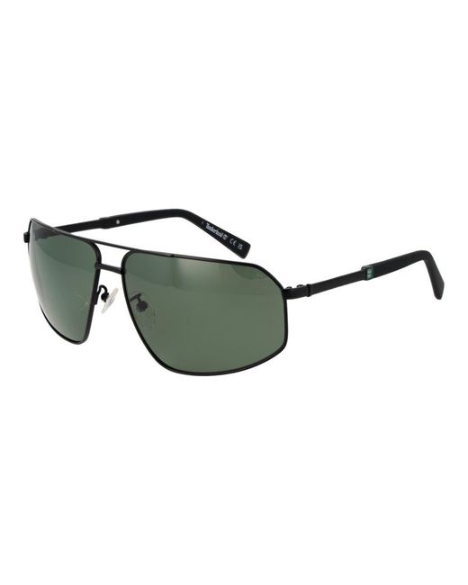 Timberland Green Aviator Style Sunglasses for men