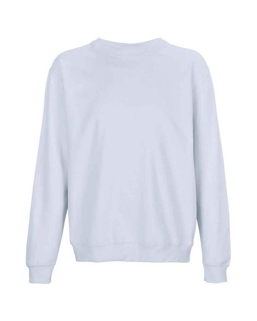 Sol's Blue Adult Columbia Sweatshirt (Creamy)