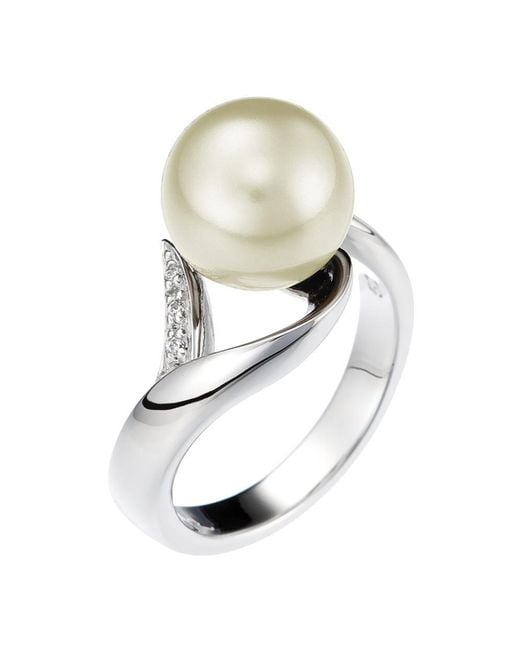 Orphelia White 925 Sterling Ring