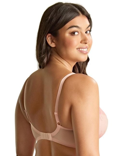 Panache Pink 9396 Ana Non Padded Plunge Bra