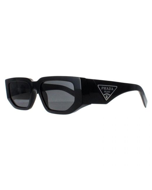Prada Black Rectangle Dark Pr09Zs