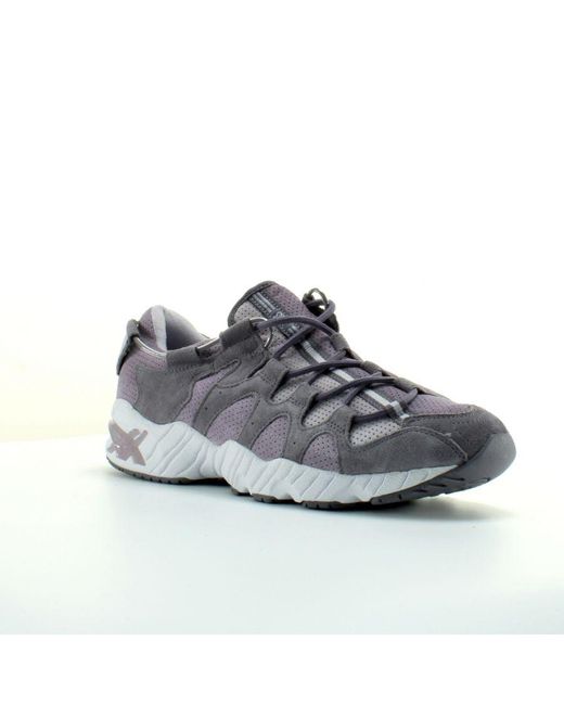 Asics Gray Gel-Mai Dark Trainers Leather (Archived) for men