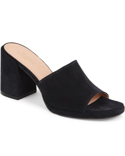 Jones Bootmaker Black Gracey Heeled Mule Sandals