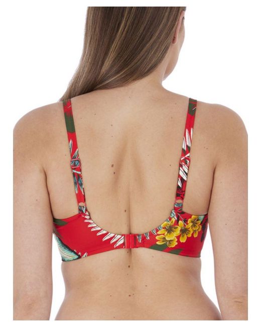 Fantasie Red Vilamoura Full Cup Bikini Top