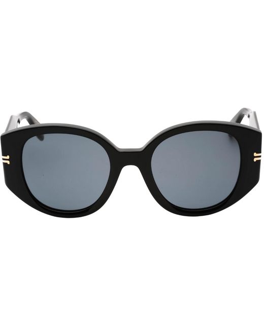 Marc Jacobs Black Rounded Lens Sunglasses