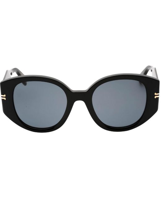 Marc Jacobs Black Rounded Lens Sunglasses