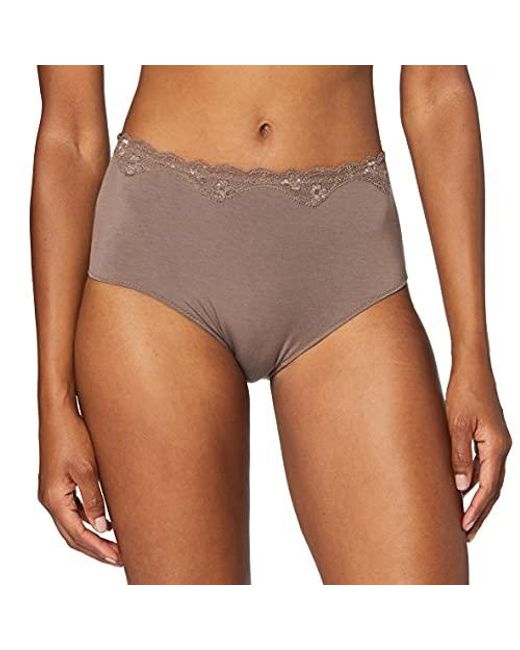Triumph Purple Touch Of Modal Midi Briefs