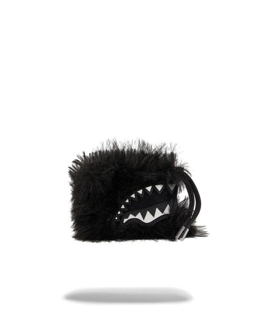 Sprayground Black Furzilla Shark (Night) Wallet