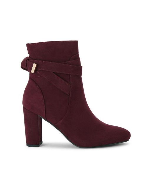 Carvela purple boots shop