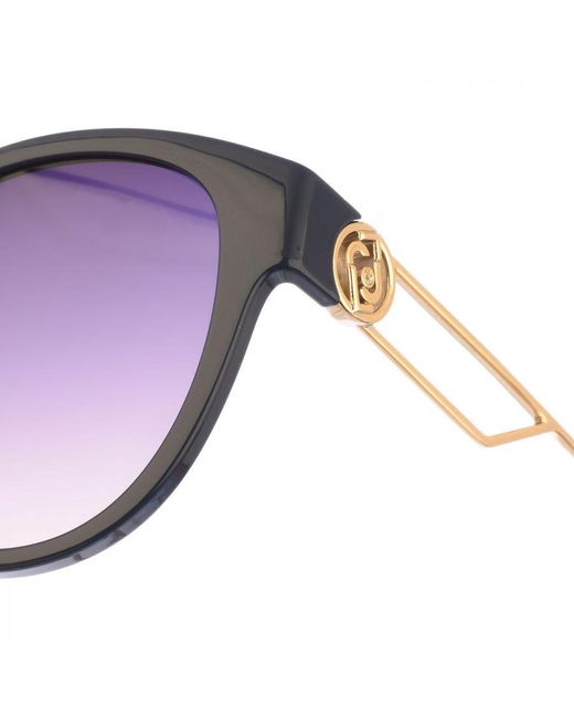 Liu Jo Purple Acetate Sunglasses With Oval Shape Lj762Sr