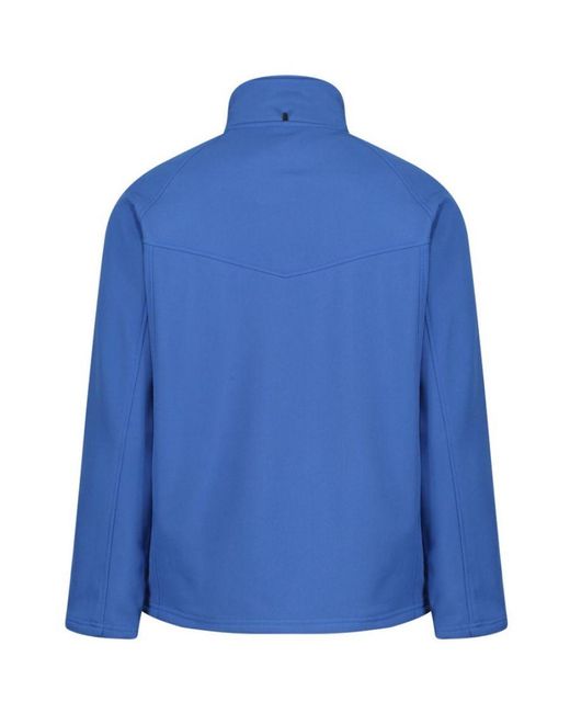 Regatta Blue Uproar Softshell Wind Resistant Fleece Jacket for men