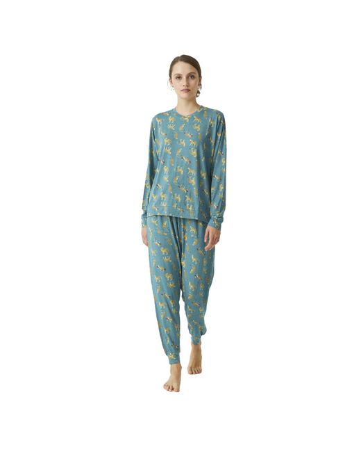 J And J Brothers Green Long Sleeve Pajamas Jjbdp0600