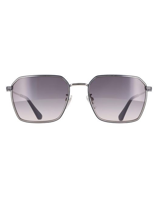 Police Gray Square Shiny Palladium Smoke Gradient Spll84 Octane 9 for men