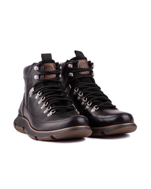 Cole Haan Black Zerogrand Explorer Boots for men