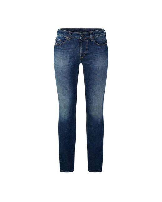 DIESEL Blue Safado X Straight Leg Jeans for men