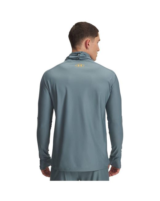 Under Armour Blue Challenger Pro Long-Sleeve Baselayer Top for men