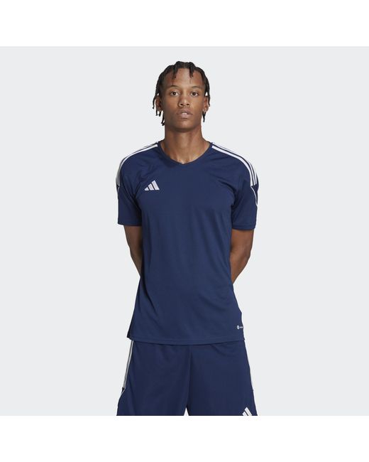 Adidas Originals Blue Tiro 23 League Jersey for men