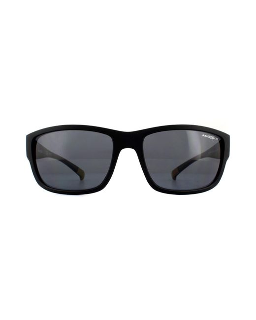Arnette Black Sunglasses Bushwick 4256 01/81 Polarized for men