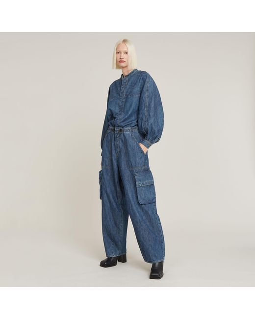 G-Star Blue Balloon Jumpsuit