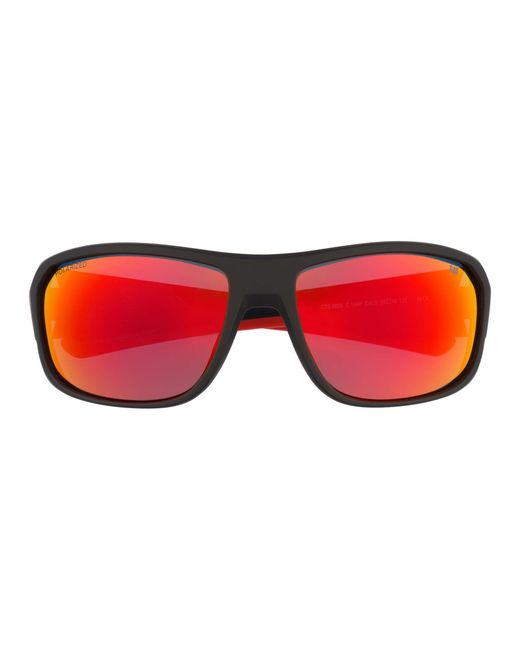 Caterpillar Red Wrap Matte Mirror Polarized Cts-8026 for men